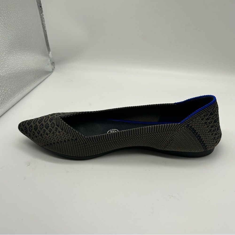 Rothy’s The Point Flats in Grey Python Pattern Size 6 - Picture 8 of 11